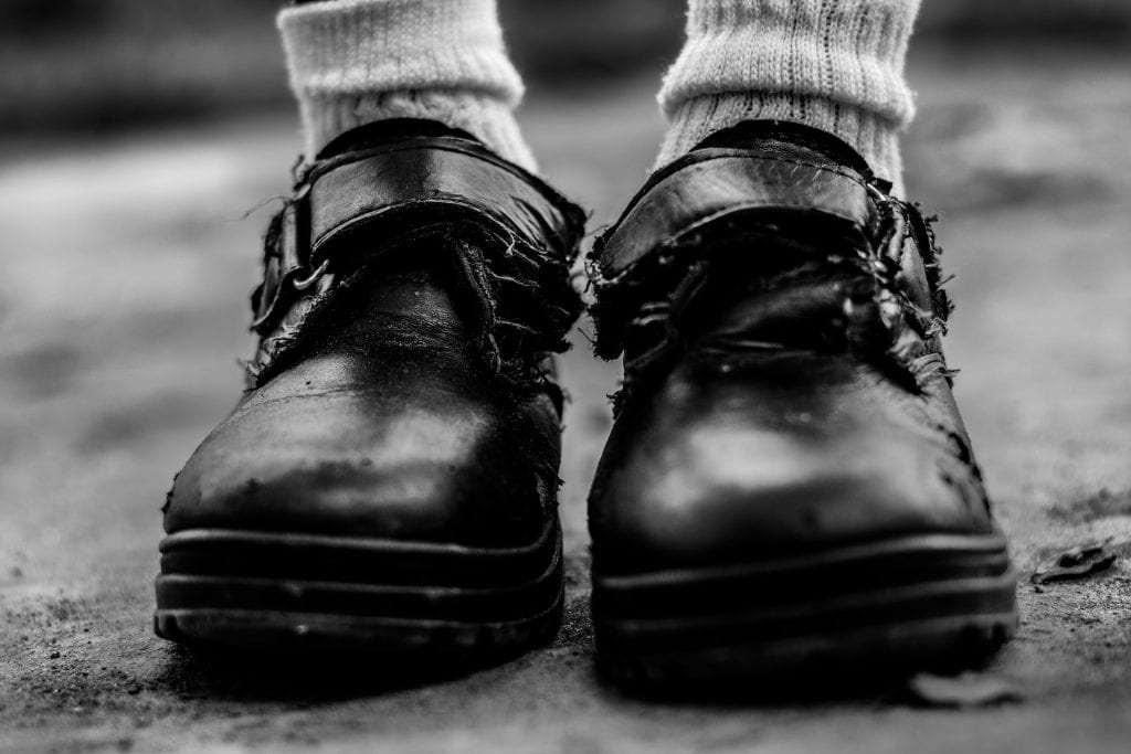 Les chaussettes en trottinette électrique