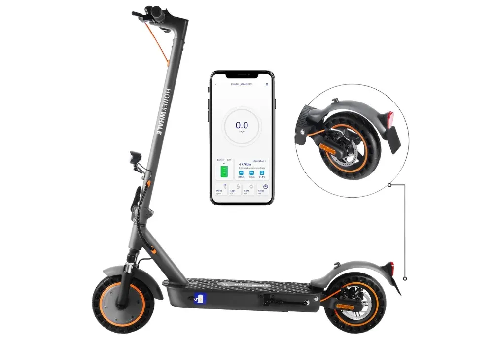 Découverte de la trottinette électrique HONEYWHALE E9 MAX